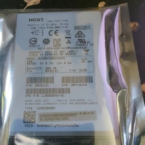 HGST 800GB SAS 2.5" 12G MLC Enterprise Solid State Drive SSD HUSMM1680ASS201 - Photo 1/2
