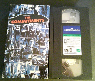 The Commitments on VHS Video (1992 Fox) 116 Minutes - Rock & Soul Irish Comedy - Image 1 of 2