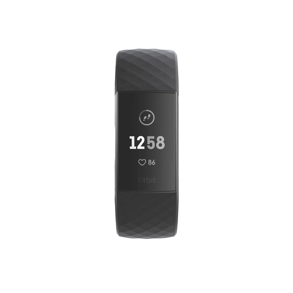 FitBit Charge 3 Fitnesstracker - Grau/Schwarz