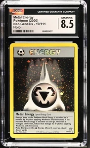 Pokémon Neo Genesis METALLENERGIE Holo CGC 8,5 (4217) Graded Power - Bild 1 von 2