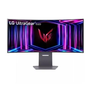 LG Ultragear 34GS95QE-B 33.9" WQHD OLED FreeSync 240Hz Curved Gaming Monitor - Picture 1 of 19