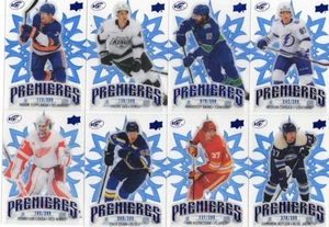 2024-25 Upper Deck Ice Hockey 10 Card Ice Premieres Blue /399 Lot - Picture 1 of 2