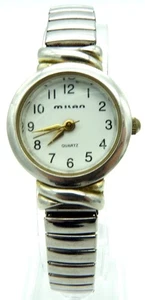 Milan Women Quartz Stainless Steel Classic Round Dial Stretch Watch - Bild 1 von 7