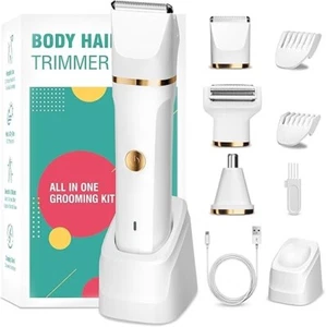 Lady Shavers for Women,Bikini Trimmer Women 3-in-1 Wet and Dry,Pubic Hair Trimer - Picture 1 of 7