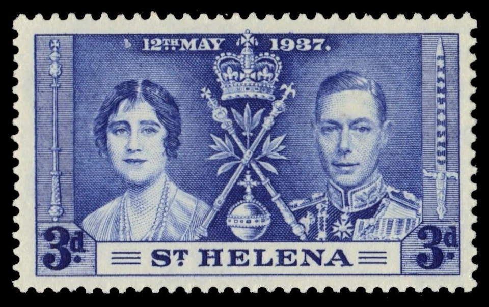 ST. HELENA 117 (SG130) - King George VI Coronation (pa16936) Foto 1 de 1