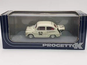 Fiat Abarth 1000 GR.5 (1968) Progetto K 1/43 Bianco - Foto 1 di 4