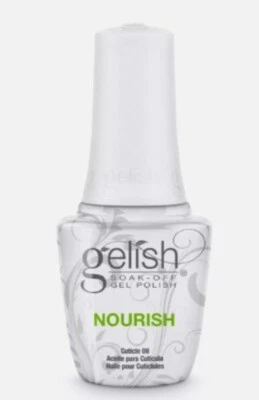 Gelish Cruelty-Free Gel Polish Nourish Cuticle Oil 15ml x2