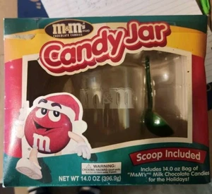 Rare Limited Edition M&M’s Candy Jar w/ Scoop Collectible - Picture 1 of 4