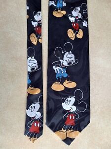 Disney Mickey Mouse Tie necktie RN#93272 Made in USA 100% Polyester 