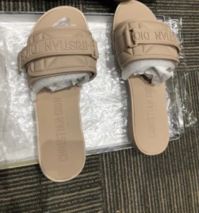 christian dior shoes women Size 9Tan Color Coming With The Bag - Picture 1 of 5