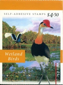 1997 Wetland Birds - Stamp booklet Barcode 274788 - Bild 1 von 3