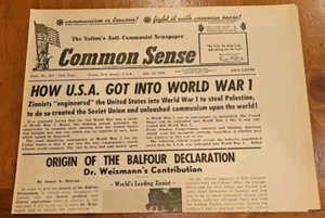 Vintage Common Sense Newspaper Conde McGinley Anti Communism January 15, 1961 - Picture 1 of 2