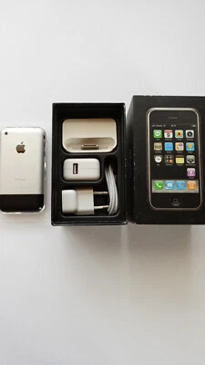 Apple iPhone 1. Generation 8GB 2G - 1st Gen. A1203 mit OVP - Top Zustand! - Bild 1 von 4