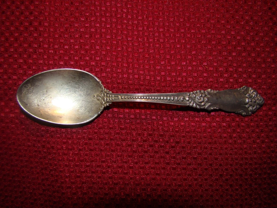 CUCHARADITA LA MARQUISE PLATA ESTERLINA CAÑA & BARTON SIN MONOGRAMA Foto 1 de 1