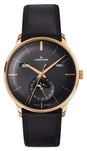 Junghans Meister Kalender Automatic Moonphase Leather Mens Watch 27/7504.03 - Picture 1 of 2