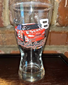 2001 Dale Earnhardt Jr. #8 NASCAR Bud Racing Budweiser 10 oz Beer Glass - Picture 1 of 4
