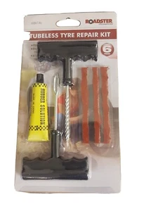 KIT RIPARAZIONE PNEUMATICI AUTO TUBELESS EMERGENZA TUBELESS KIT RIPARAZIONE TUBELESS - Foto 1 di 2