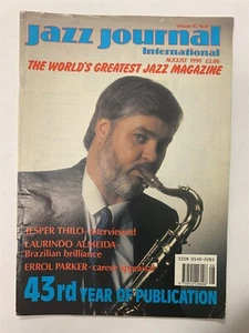 Good Jazz Journal International Magazine August 1990 Jesper Thilo 9A2 - Picture 1 of 2