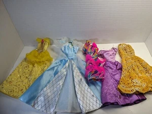 5pc Barbie Sized Lot(B) of Fashion Favorite Dresses For Barbie Sized Dolls - Picture 1 of 6