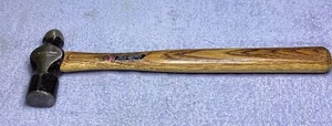 VTG. TRUE TEMPER NO. 1224 BALL PEEN HAMMER WITH ORIGINAL WOODEN HANDLE - Picture 1 of 6