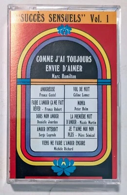 Various - Succès Sensuels Vol. 1 - Canada - Cassette VG+/F (Tested) - Image 1 of 4