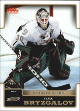 2006-07 Fleer Anaheim Ducks Hockey Card #6 Ilya Bryzgalov