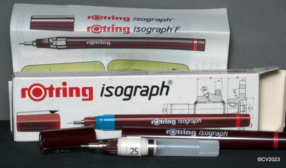 Rotring 151 025 isograph 0,25 mm - Tuschefüller / technical pen - NOS - Bild 1 von 2