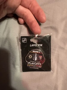 NHL Florida Panthers Stanley Cup Playoffs Round 2 Pin Duel Logo Boston Bruins - Picture 1 of 2