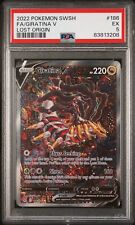 Pokémon 2022 Lost Origin Full Art Giratina V #130 Ultra Rare PSA