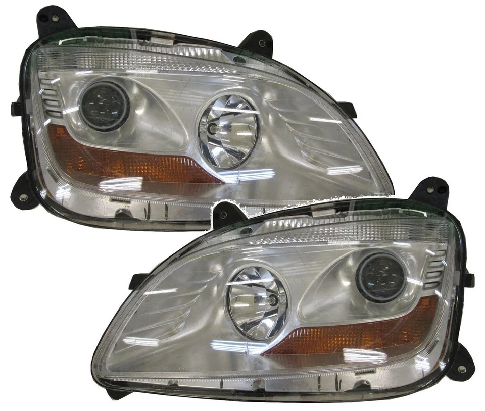 PAR DE FAROS DELANTEROS APTOS PARA PETERBILT 579 587 2016 2017 2018 2019 2020 Foto 1 de 1