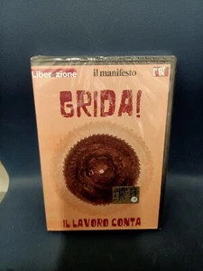 DVD GRIDA! IL LAVORO CONTA MANIFESTO LIBERAZIONE (MIS) Nuovo Cellophane - Imagen 1 de 2