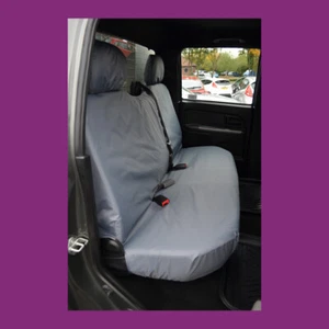 Funda de asiento trasero Great Wall Steed 2012+ gris impermeable hecha en el Reino Unido - Imagen 1 de 2