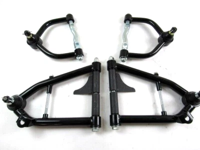 Mustang 2 II Front Coilover Up/Low Tubular Control Arm Set 5/8'' Narrow - Image 1 of 4