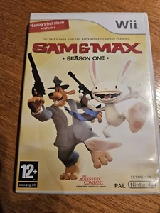 SAM AND MAX STAGIONE 1 NINTENDO WII PUNTA CLICK RARO - Foto 1 di 3