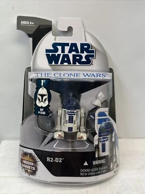 Star Wars Clone Wars Droids R2-D2 Figure No 8 hidden gadgets 2008 1st Day Issue - Image 1 of 2