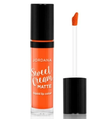 Jordana Dulce Crema Mate Líquido Color Labial #15 Mandarina Retorcida Color Raro Sexy Foto 1 de 4