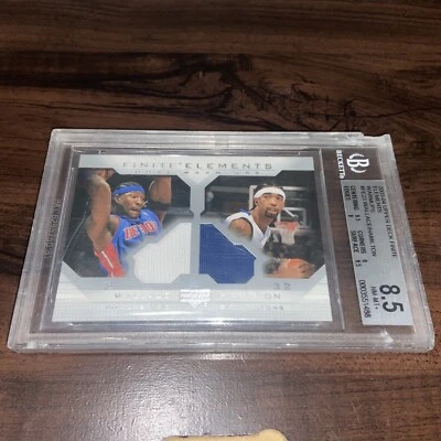 2003-2004 upper deck finite - elements jerseys WALLACE/HAMILTON - Image 1 of 4