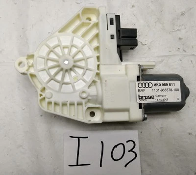 Audi A4 S4 Q5 Q3 A6 2009-2016 motor de ventana eléctrica del conductor trasero izquierdo original OEM Foto 1 de 3