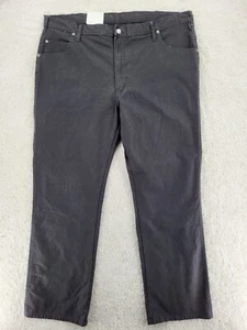 Dickies Uomo Taglia 40x32 NERO "Salopette Jean" Pantaloni Regular Fit Flex Nuovi con etichette - Foto 1 di 10