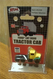 ATLAS HO Scl 1/87 Ford LNT 9000 cabina de tractor - amarillo/verde artículo #1239 - Imagen 1 de 2