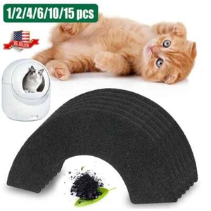 1-10PCS Activated Carbon Filters For Litter-Robot Self-Cleaning Cat Litter Box - Picture 1 of 12