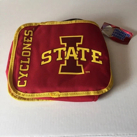 NCAA FOOTBALL IOWA STATE CYCLONES Lunch bag, new Cover