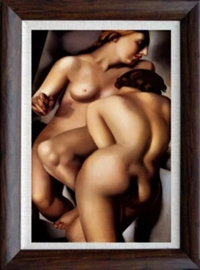 Hand-painted Oil painting Reproduction OF Tamara de Lempicka girl on Canvas 36" - Picture 1 of 1