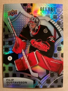 2021-22 Upper Deck Allure NHL Shield 2005 Rookie RC Filip Gustavsson #148 - Bild 1 von 2