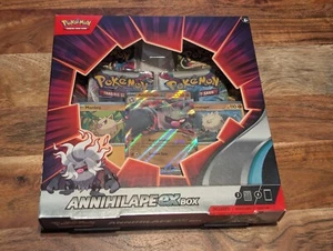 Juego de cartas coleccionables Nintendo Pokémon Escarlata y Violeta Annihilape EX Caja 3 láminas promocionales 4 potenciadores - Imagen 1 de 2