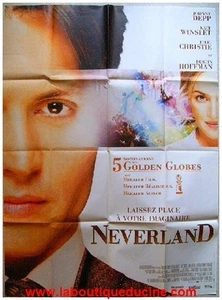 Neverland Cartel Cine Original / Movie Póster Johnny Depp / Kate Winslet - Imagen 1 de 1