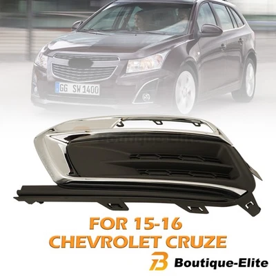 NEW Driver Side Fog Light Cover Bezel For 15-16 Chevrolet Cruze GM1038184 US Foto 1 de 4