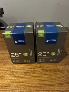 2 X Schwalbe AV 13D Fahrrad Schlauch 26´´ Black - Picture 1 of 1