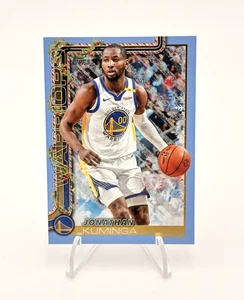 2025-26 Topps Holiday - Jonathan Kuminga - Light Blue Glitter - GS Warriors SP - Bild 1 von 2