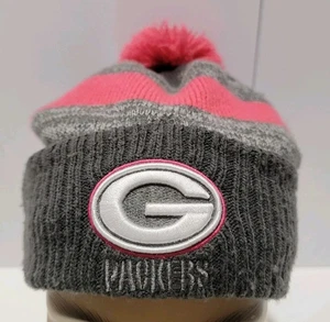 New Era Green Bay Packers NFL Concientización sobre el Cáncer de Mama Gorro Sombrero Adulto Mujer - Imagen 1 de 7